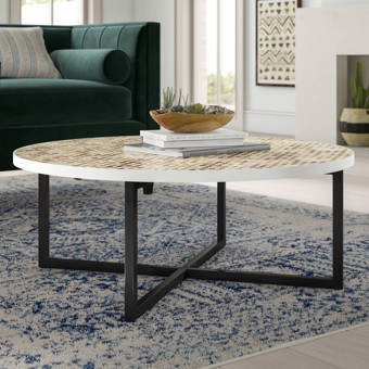Mercer41 Gehl Cross Leg Bunching Coffee Table Wayfair