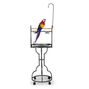 PARROT BIRD METAL PLAYSTAND PP B 72 toy cage cages toys gym african grey conure 