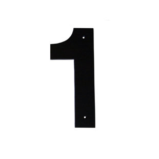 Large Modern House Numbers Wayfair House Number