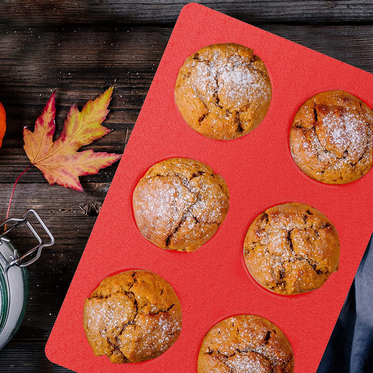 large silicone muffin cups
