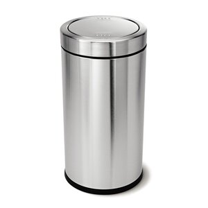 Stainless Steel 14.5 Gallon Swing Top Trash Can