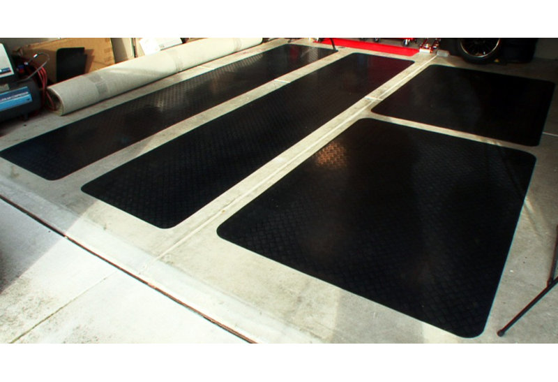 Rebrilliant Boulton Garage Floor Protection Garage Flooring Roll
