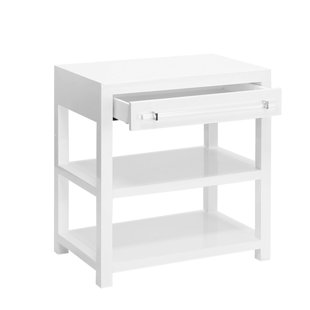 End Table with Storage by Worlds Away