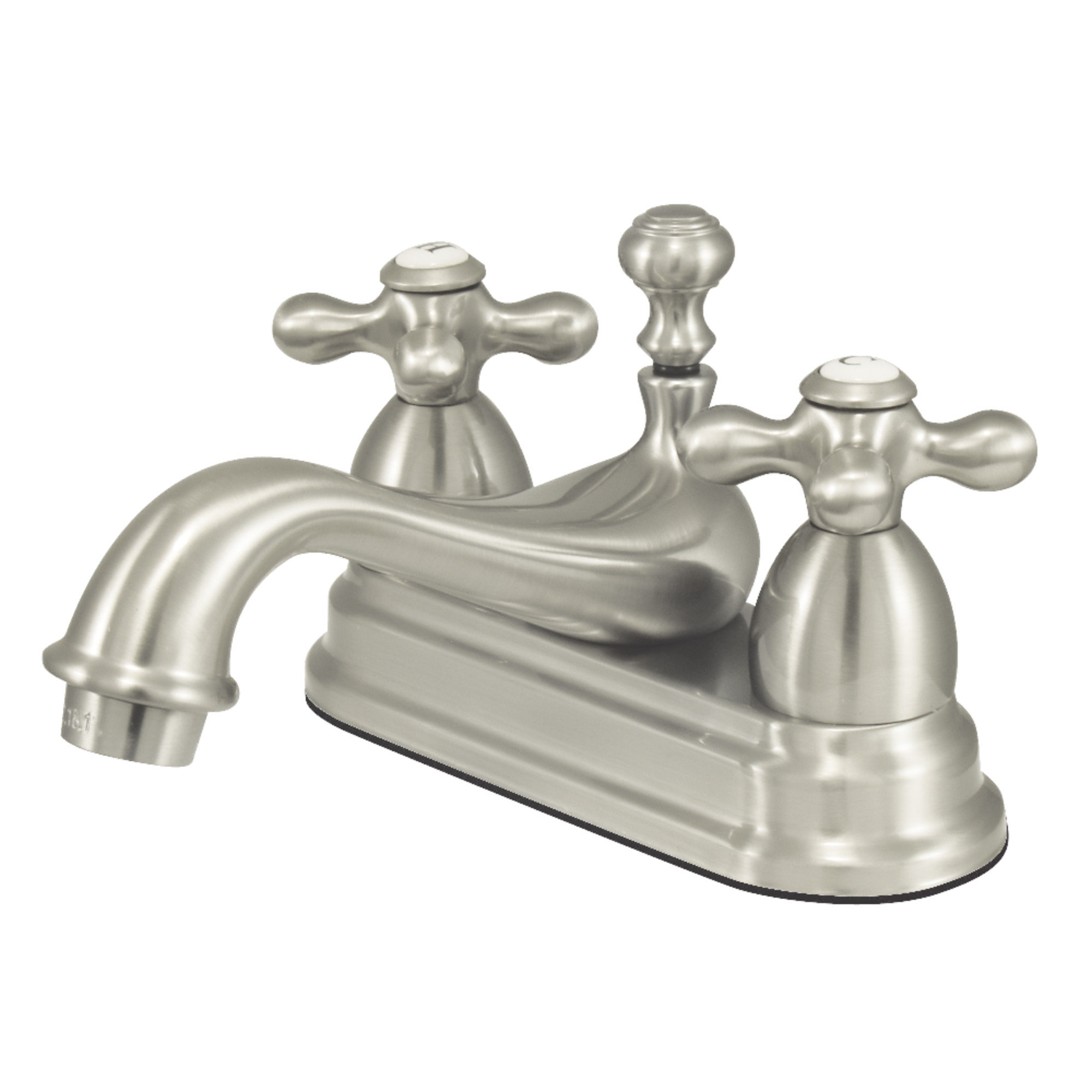 Elements Of Design Centerset Bathroom Faucet With Double Cross