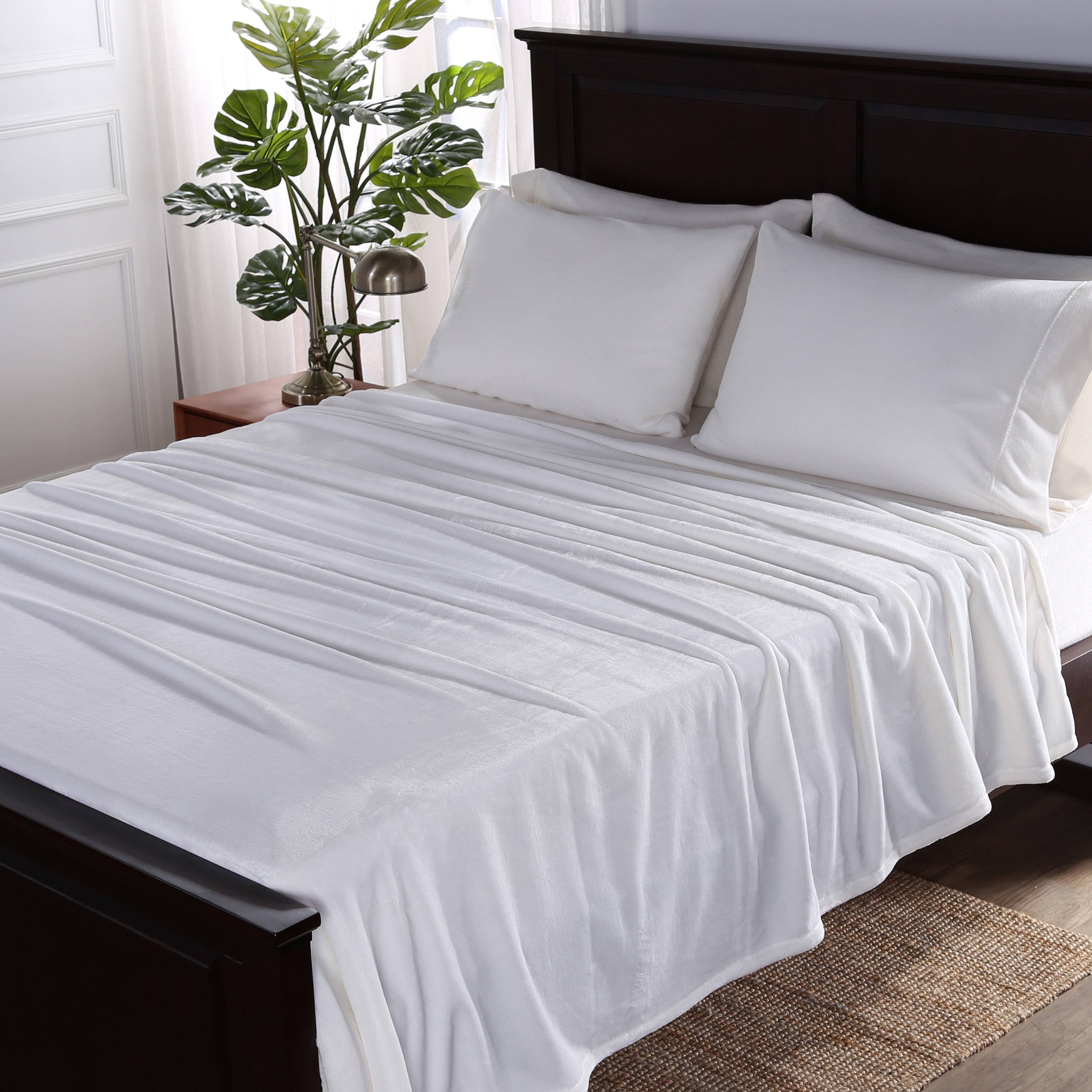 Serasoft Polyester Blanket Size Color King Tea Berkshire Blanket Bed Blankets Home Kitchen Royayesalamatcom