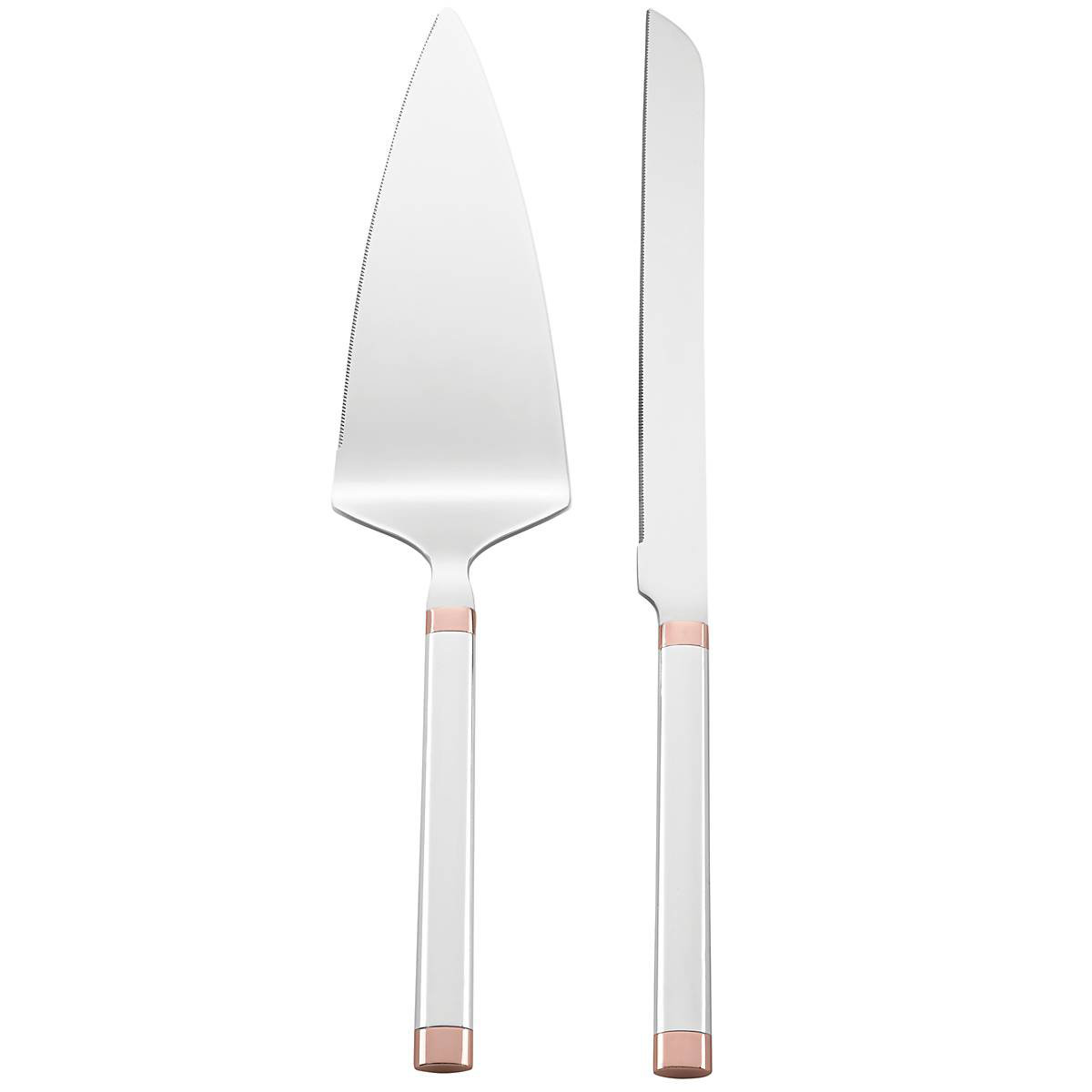 kate spade new york Rosy Glow 2 Piece Cake Knife Set & Reviews Wayfair