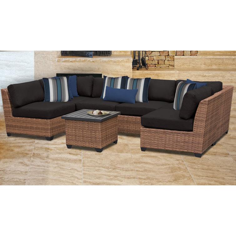 wayfair merton 7 piece sectional