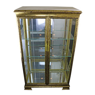 Go to store & view more images Astoria Grand Schoen Lighted Curio Cabinet