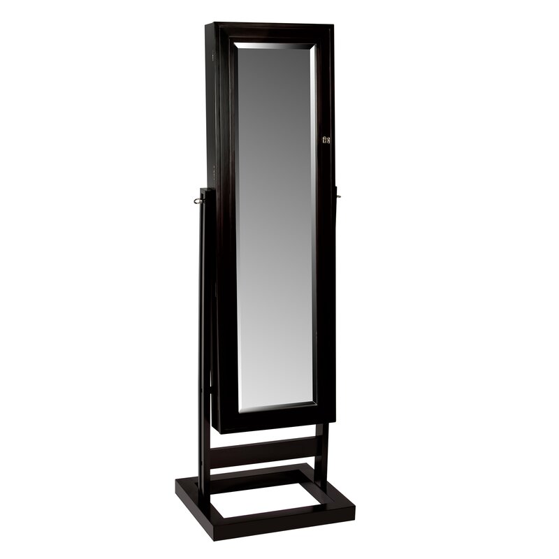 Mele & Co Verona Mirrored Jewelry Armoire