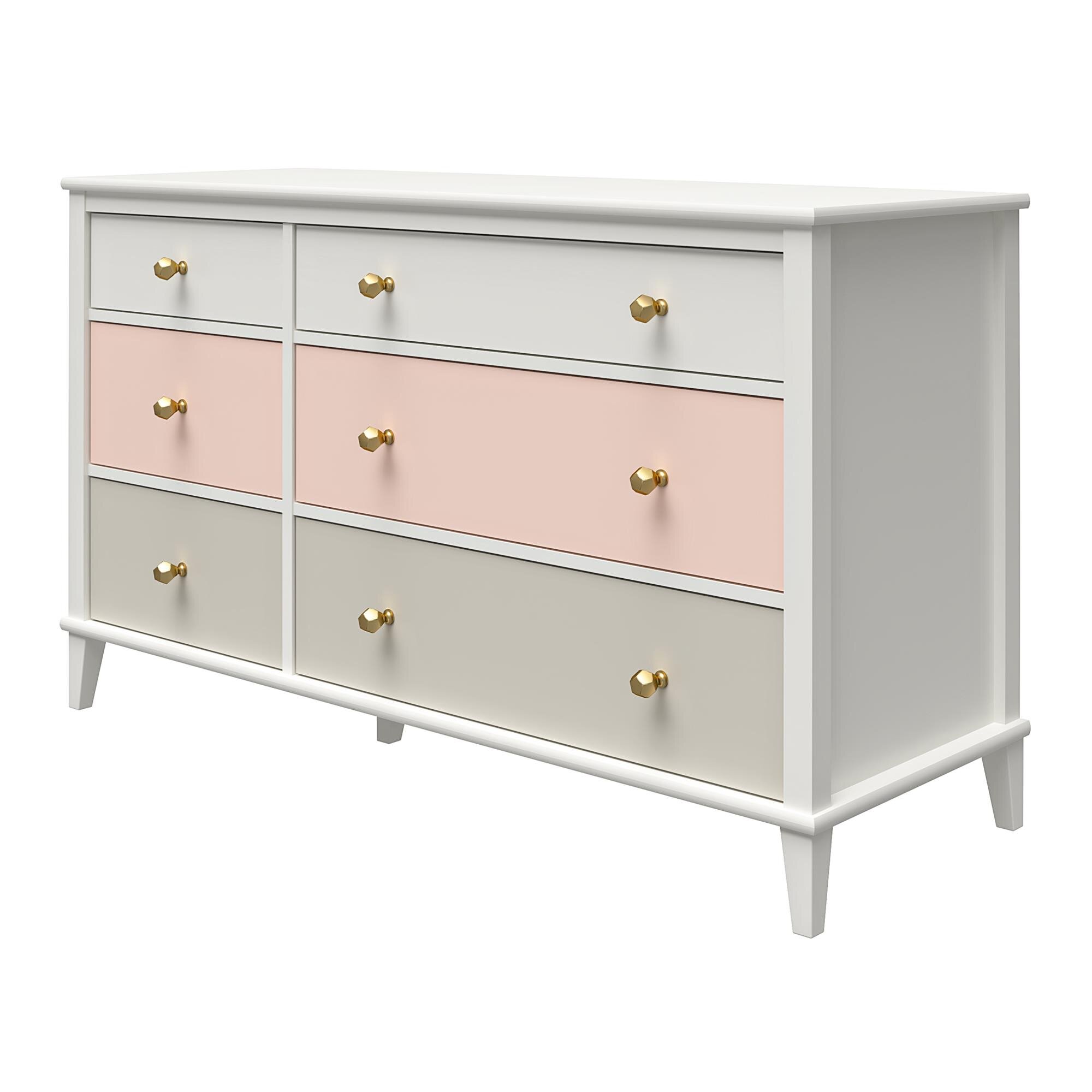 Little Seeds Monarch Hill 53.5'' Wide 6 - Drawer Double Dresser & Reviews | Wayfair