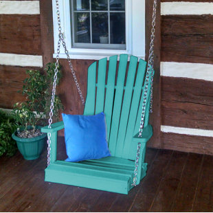 August Grove Ratto Adirondack Porch Swing Garden 3t44 August Grove Ratto Adirondack Porch Swing Garden 3t44