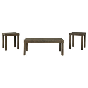 Makayla 3 Piece Coffee Table Set