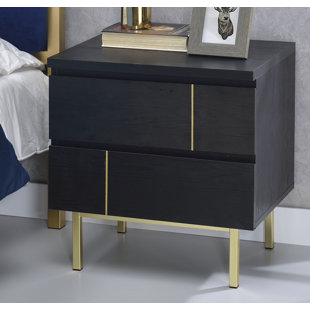 Haynes 2 Drawer Nightstand by Mercer41