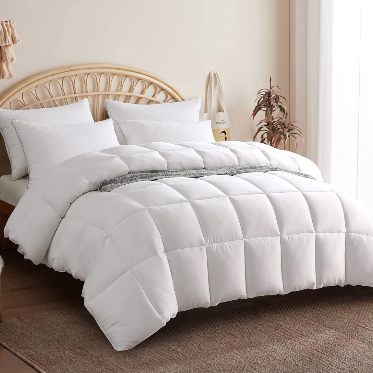 non feather comforter