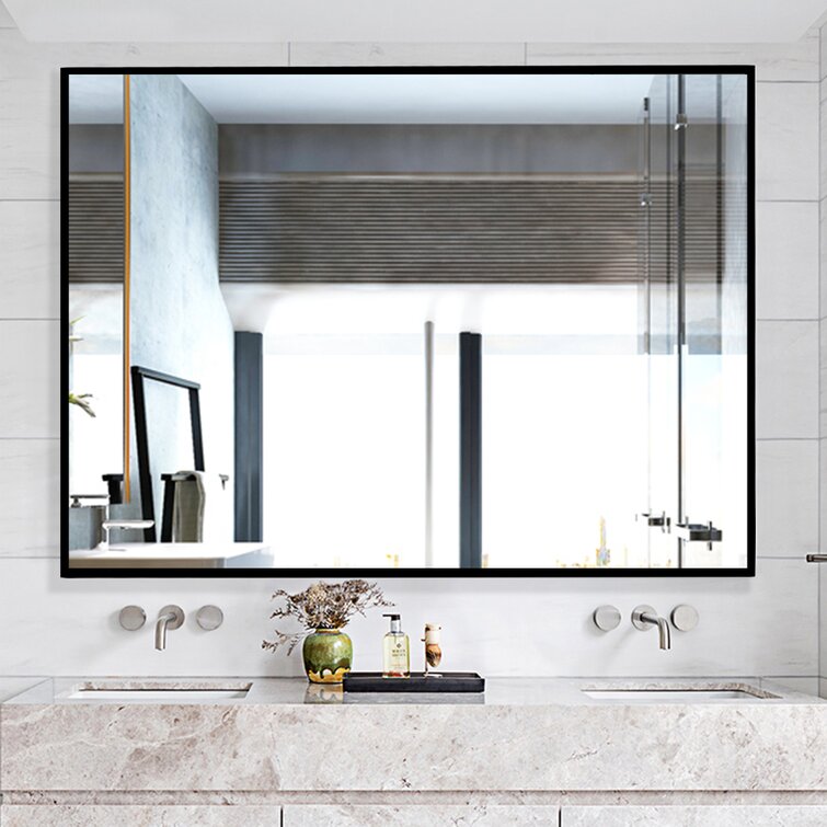 Bathroom Mirrors Wade Logan® Gupton Bathroom Mirror & Reviews | Wayfair