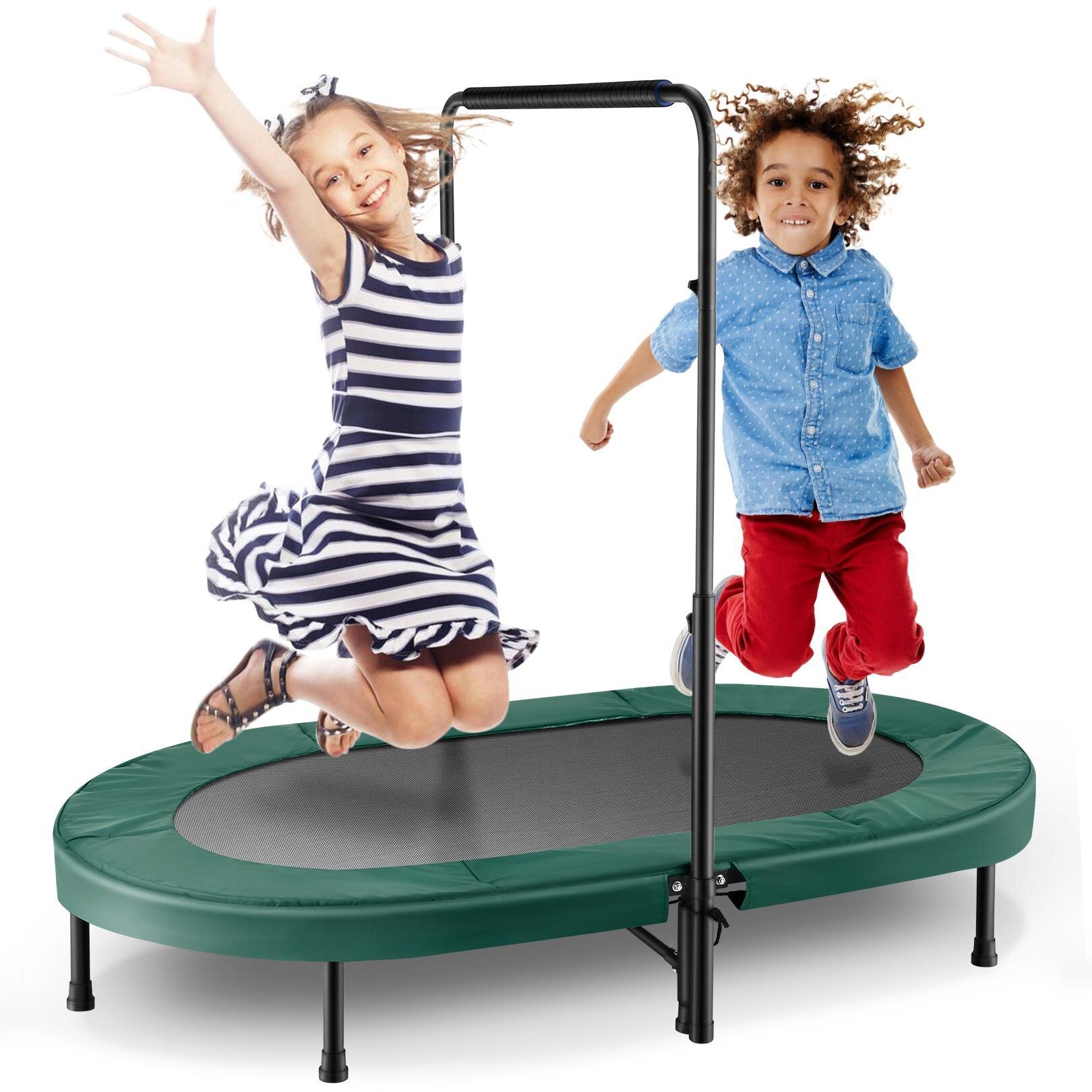 ANCHEER Fitness Trampolin Kinder Jumping Trampoline Belastbarkeit 150 Kg c S 02 
