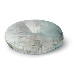 Iris Lehnhardt Bluish Neutral Round Floor Pillow