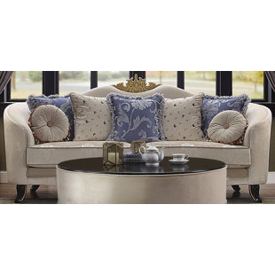 Quane Sofa W/7 Pillows by Rosdorf Park Great Reviews