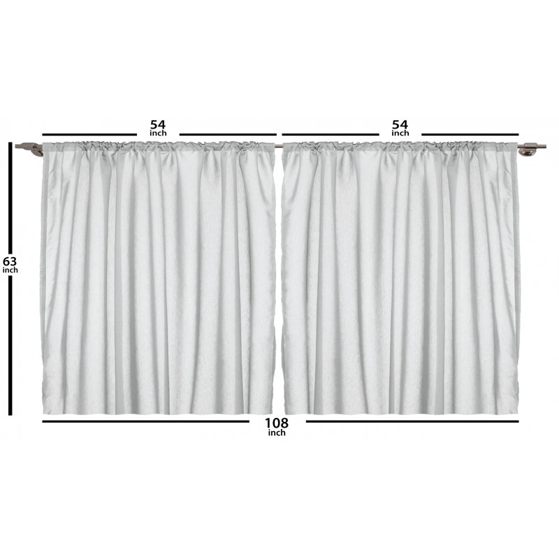 East Urban Home Soccer Room Darkening Rod Pocket Curtain Panels