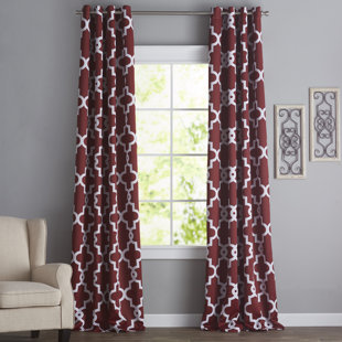Red Dining Room Curtains Red Dining Room Curtains