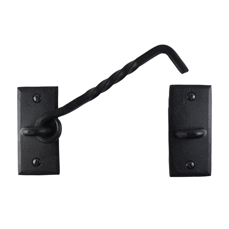 *2 Pack* 7.5" Oil Rubbed Bronze High Quality Cabin Hook And Latches 