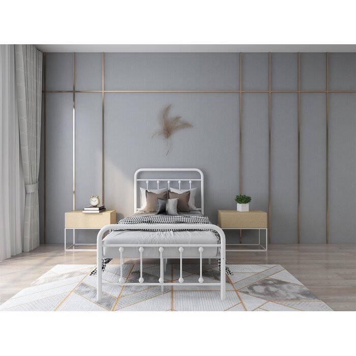 Lark Manor Hidalgo Metal Bed & Reviews | Wayfair