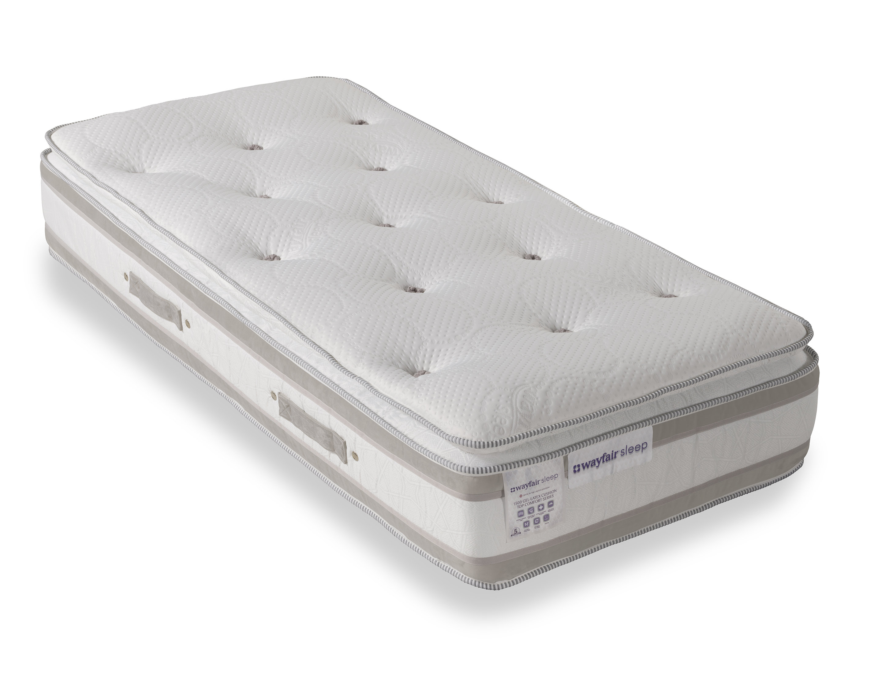 Wayfair Sleep Pillow Top Pocket Sprung 1500 Mattress Reviews Wayfair Co Uk