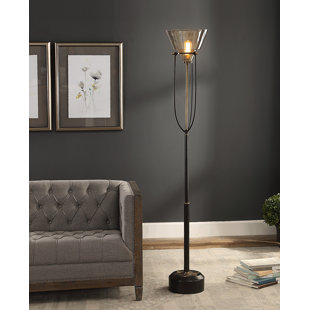 Best Alissa Glass 72 Torchiere Floor Lamp By Red Barrel Studio Lamps Alissa Glass 72 Torchiere Floor Lamp By Red Barrel Studio Lamps