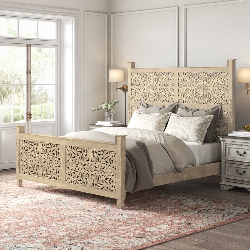 Kelly Clarkson Home Buena Park Sleigh Configurable Bedroom