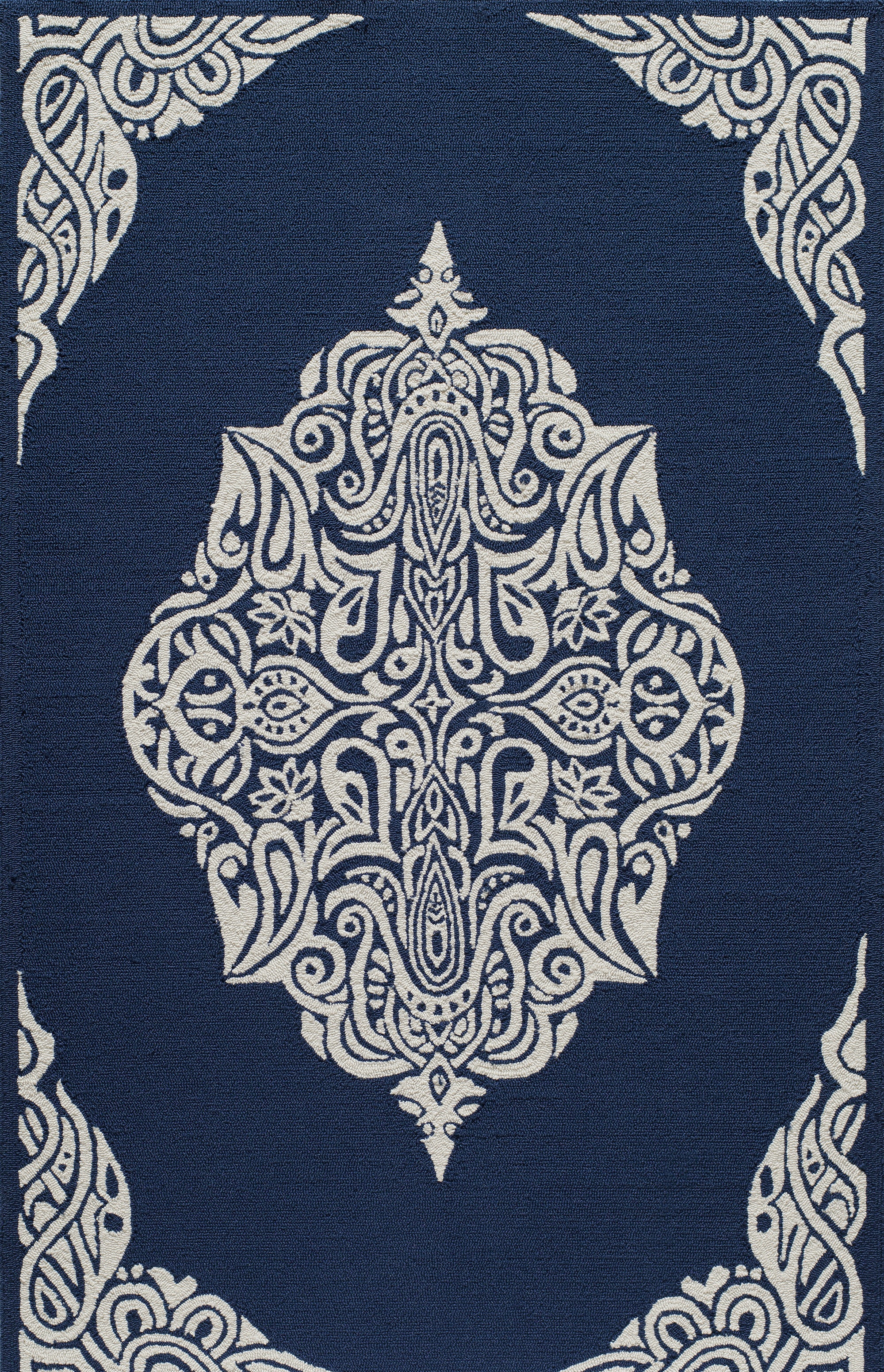 veranda indoor outdoor rug collection on Momeni Veranda Oriental Hooked Blue White Indoor Outdoor Area Rug Reviews Perigold