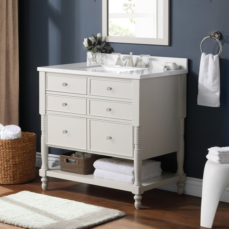 Martha Stewart Bedford Cottage 36 Single Bathroom Vanity Set Wayfair