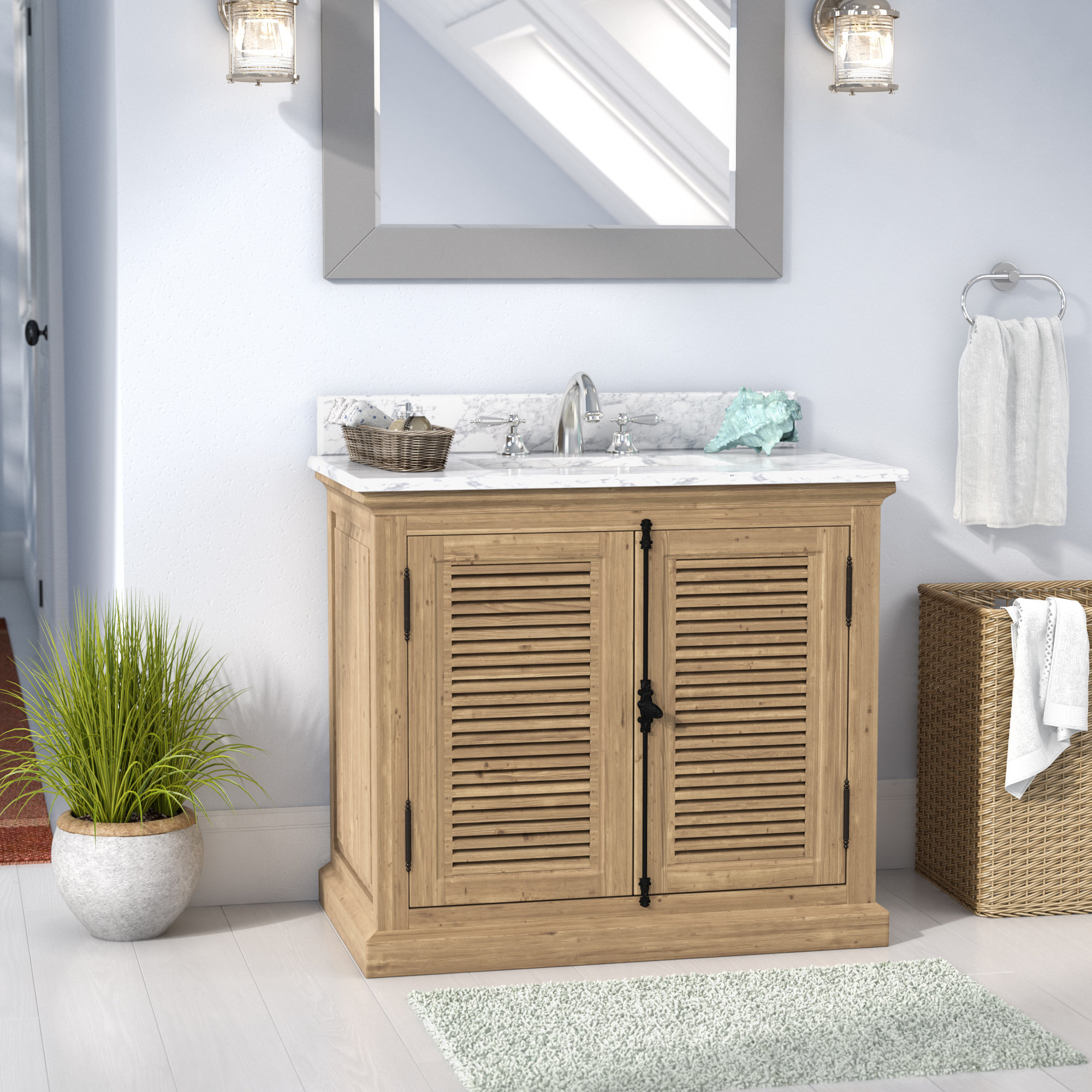 Highland Dunes Nilsa 36" Single Bathroom Vanity Set Wayfair