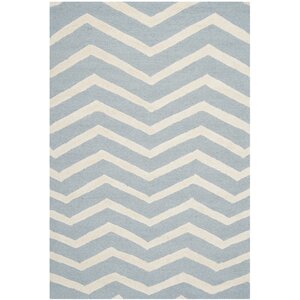 Charlenne Blue Area Rug