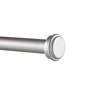Modern Curtain Rod Set Silver Curtain Rods Hardware Allmodern