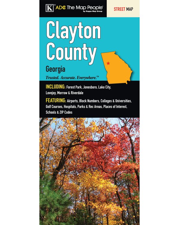 clayton county ga map