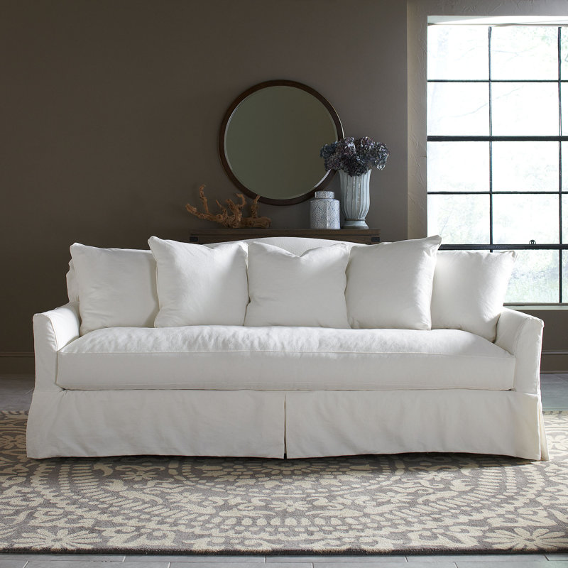 Fairchild Slipcovered Sofa. #slipcoveredsofa #whitesofa #furniture #interiordesign