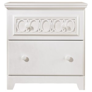 Benjamin 2 Drawer Nightstand