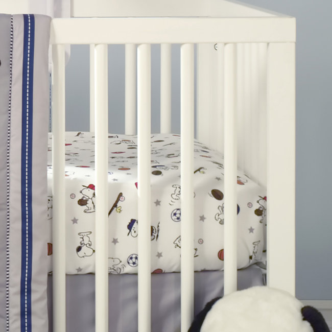 snoopy bedding crib set