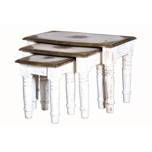 Berrada Nest Of Tables (Set Of 3) By Latitude Vive | Buy Cheap Berrada Nest Of Tables (Set Of 3) By Latitude Vive | Buy Cheap