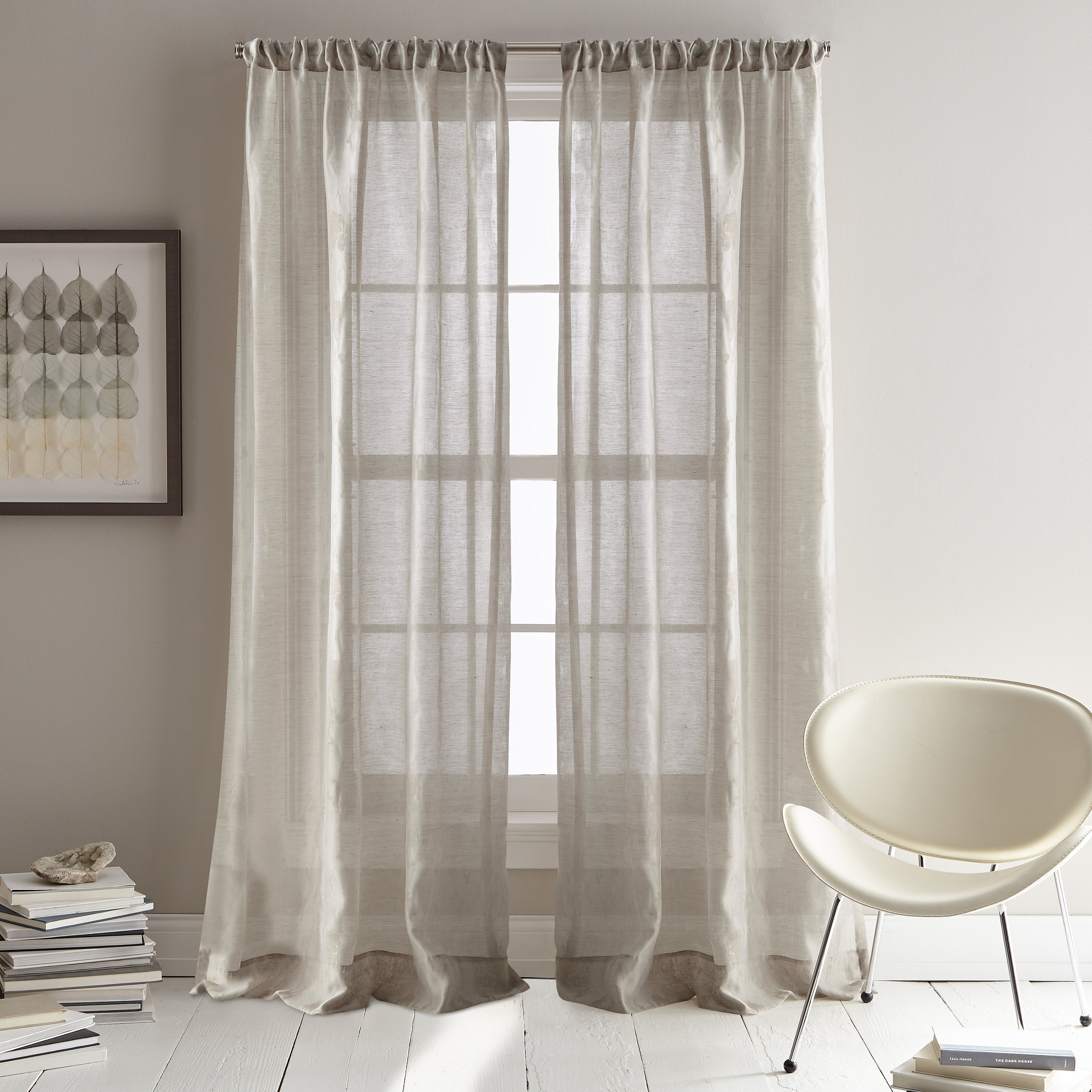 City Sky Sheer Rod Pocket Curtain Panels Reviews Joss Main