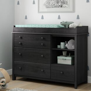 chest of drawers with changing table