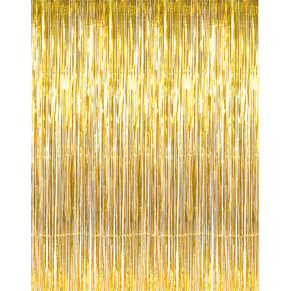 ANMINY Curtains Photo Booth Tinsel Backdrop Wayfair