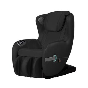 Compact Genuine Leather Power Reclining Full Body Massage Chair By Winston Porter