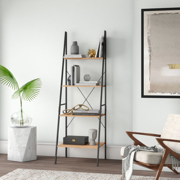 Mercury Row Almanzar 70 87 H X 23 62 W Metal Ladder Bookcase Reviews Wayfair Our show stopper living room furniture lends a refined touch to your home in subtle ways that are strong enough to make an impact. almanzar 70 87 h x 23 62 w metal ladder bookcase