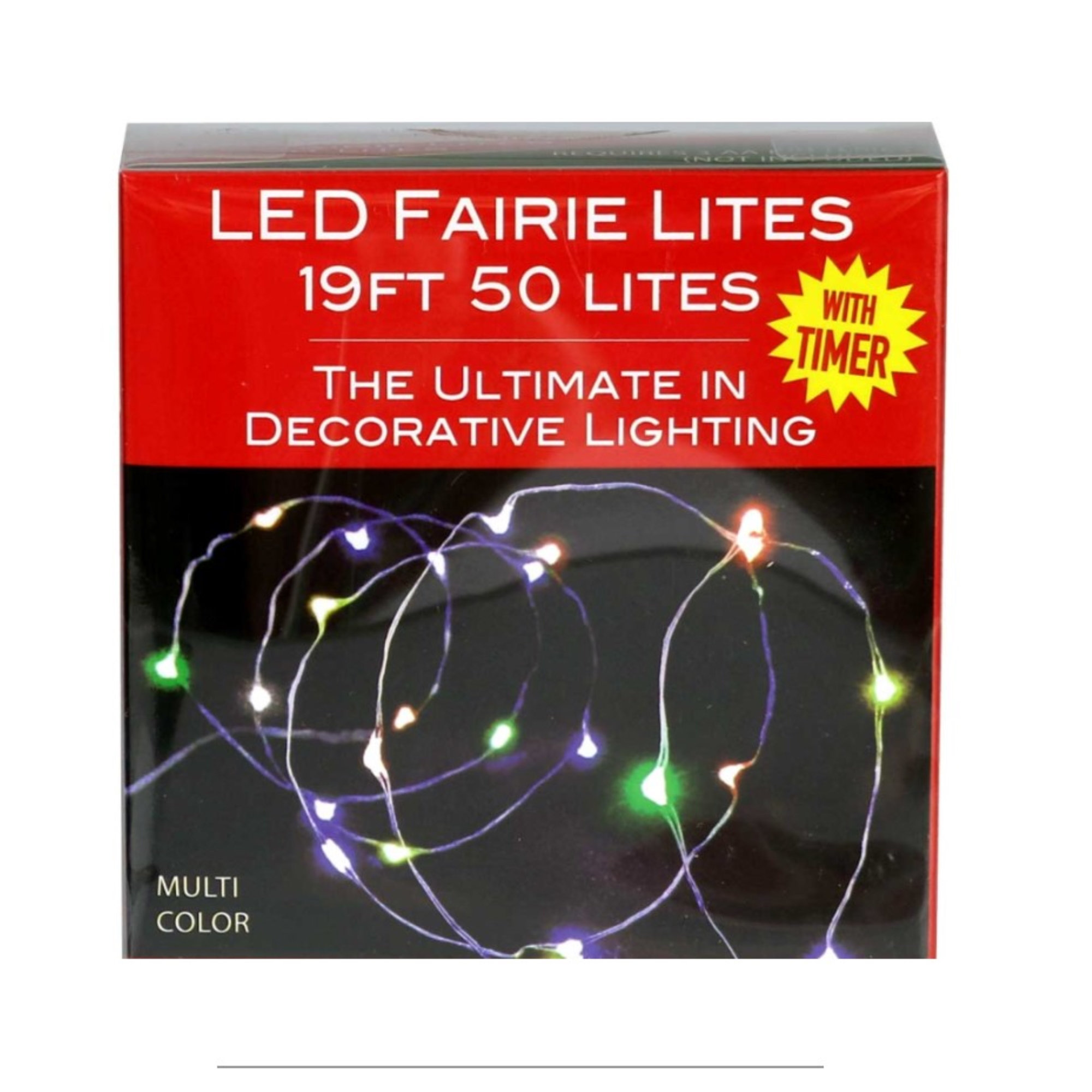 Kurt Adler 228'' Indoor LED Battery Powered 50 Bulb Fairy String