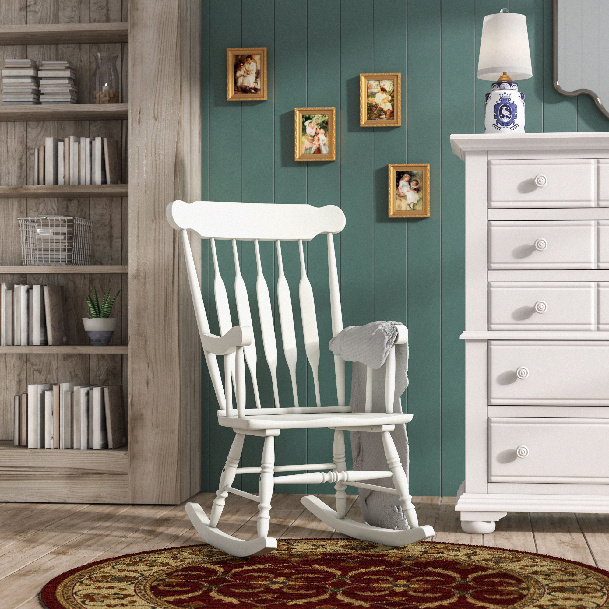 Three Posts Mcneel Rocking Chair Reviews Wayfair