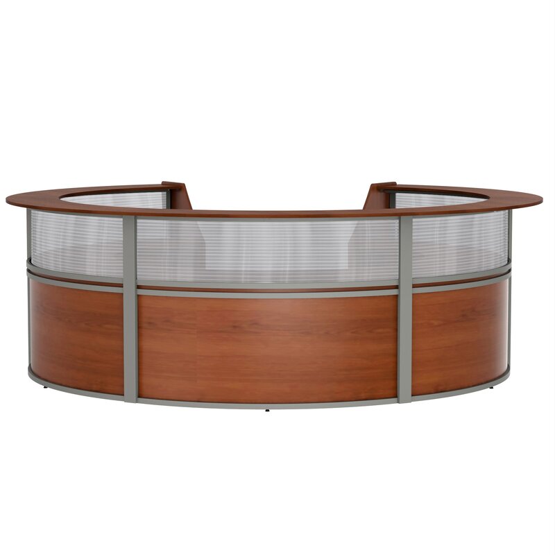 Symple Stuff Pedrick U Shape Reception Desk Wayfair