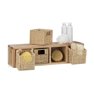 Wall Shelves With Baskets Wayfair Co Uk