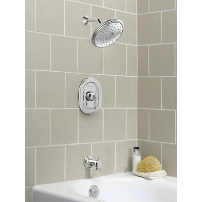 Quentin Thermostatic Tub And Shower Faucet With Diverter American