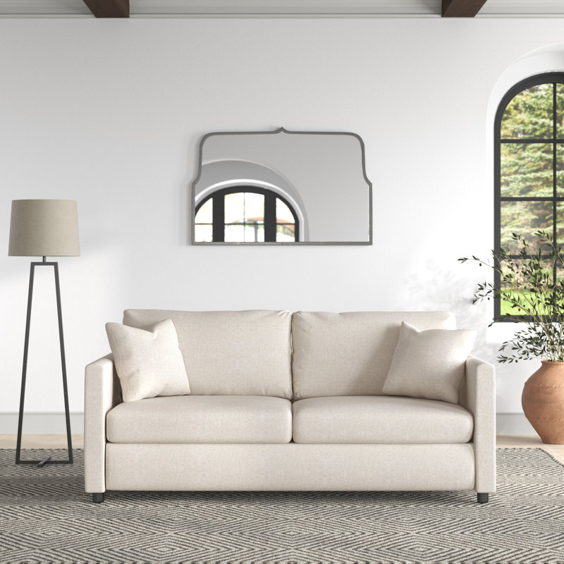Joss & Main Alia 75" Square Arm Sofa Bed & Reviews | Wayfair